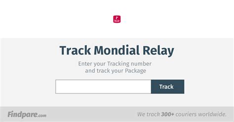 mondial relay tracking.